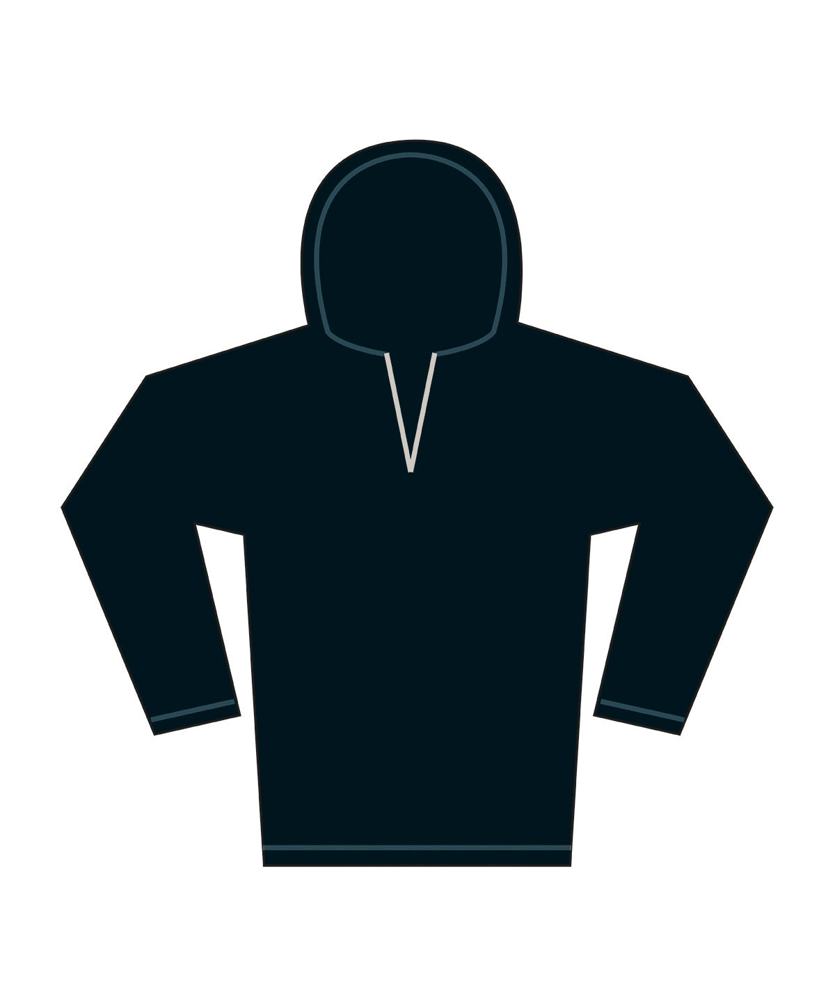 Black/Black/Black/Brushed Silver - Nike Dri-FIT player hoodie - GarmentEmbroidery