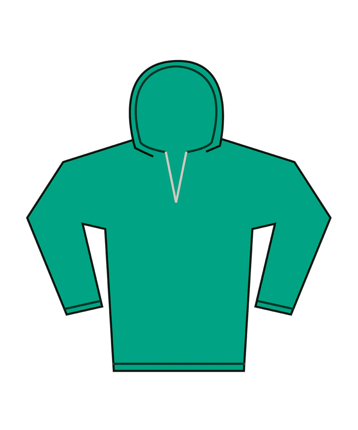 Neptune Green/Brushed Silver - Nike Dri-FIT player hoodie - GarmentEmbroidery