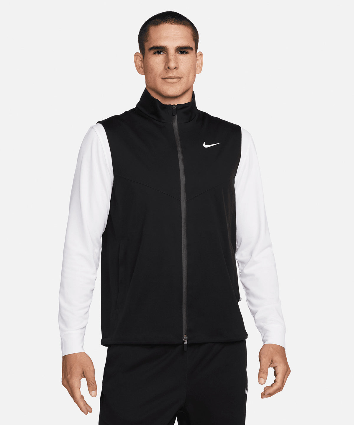 Black/White - Nike Storm-FIT ADV Vest - GarmentEmbroidery