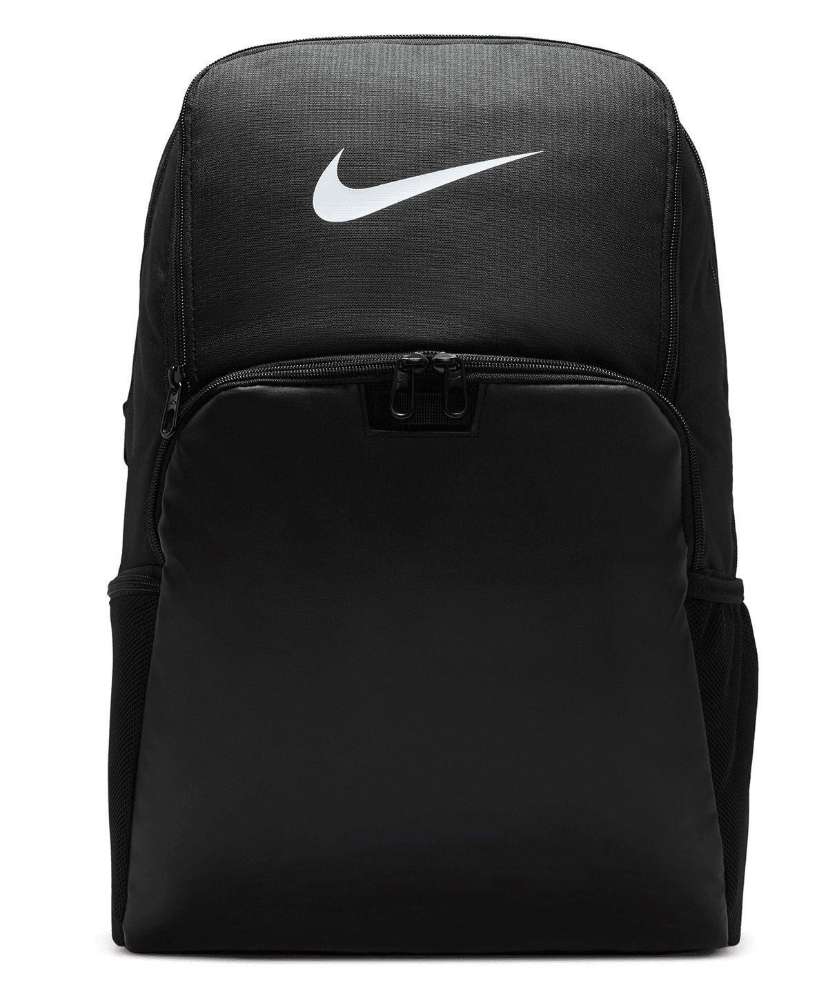 Black/Black/White - Nike Brasilia 9.5 training XL backpack (30L) - GarmentEmbroidery