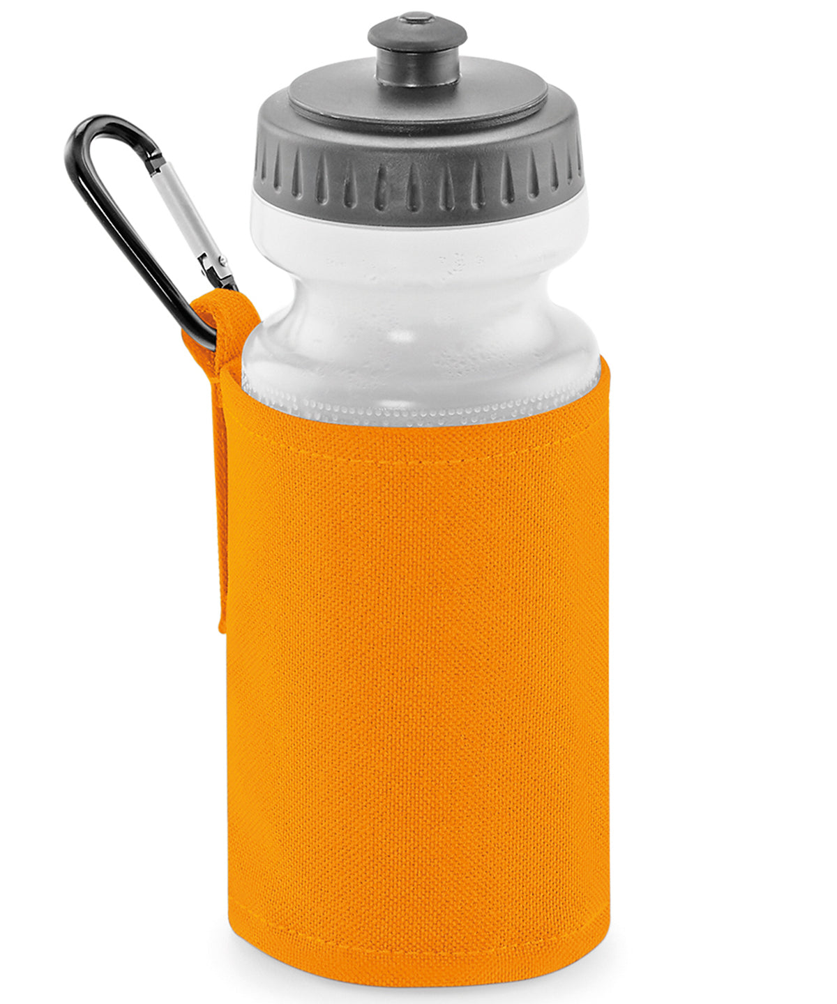 Orange - Water bottle and holder - GarmentEmbroidery