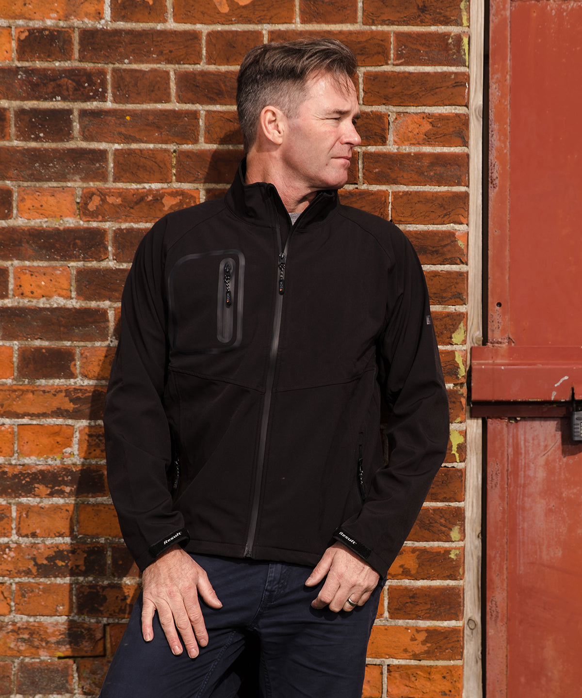 Black - Tech performance ultra lite softshell - GarmentEmbroidery