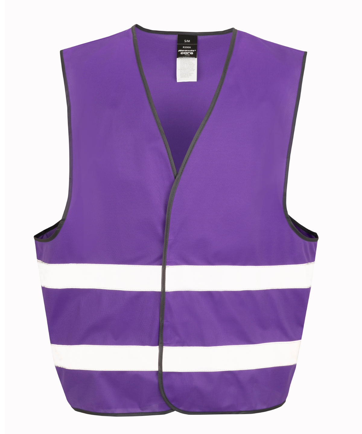 Purple* - Core hi-vis vest - GarmentEmbroidery