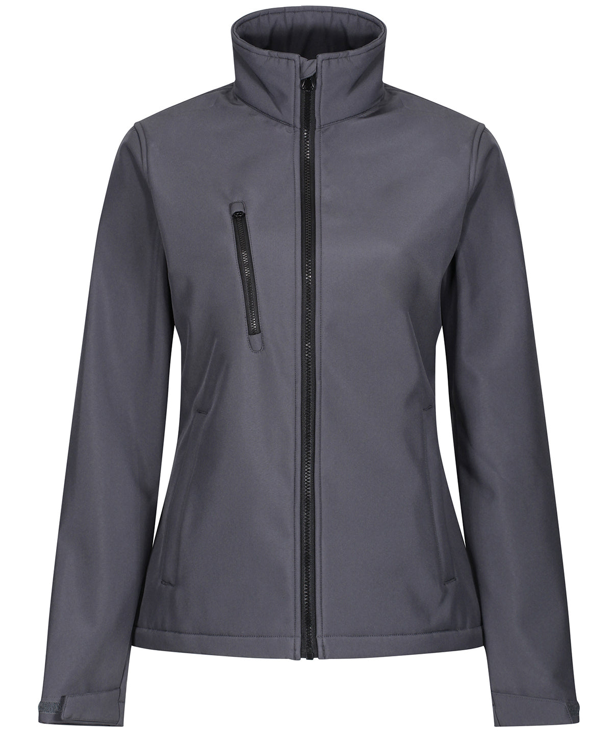 Seal Grey/Black - Women's Ablaze 3-layer softshell - GarmentEmbroidery