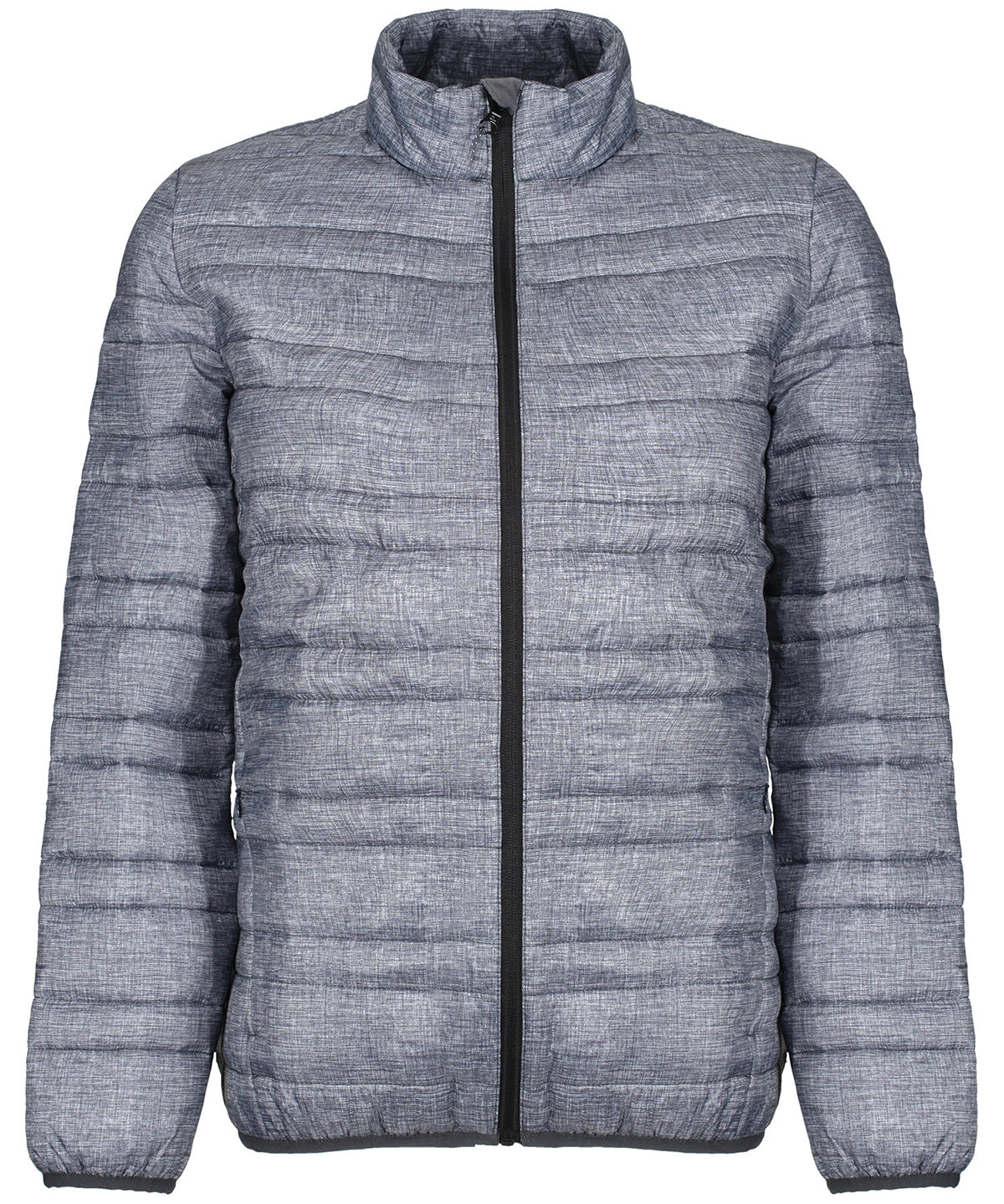 Grey Marl - Firedown down-touch jacket - GarmentEmbroidery