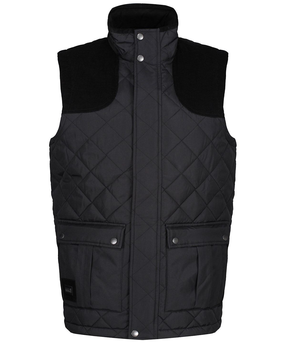 Black - Padbury diamond quilt bodywarmer - GarmentEmbroidery