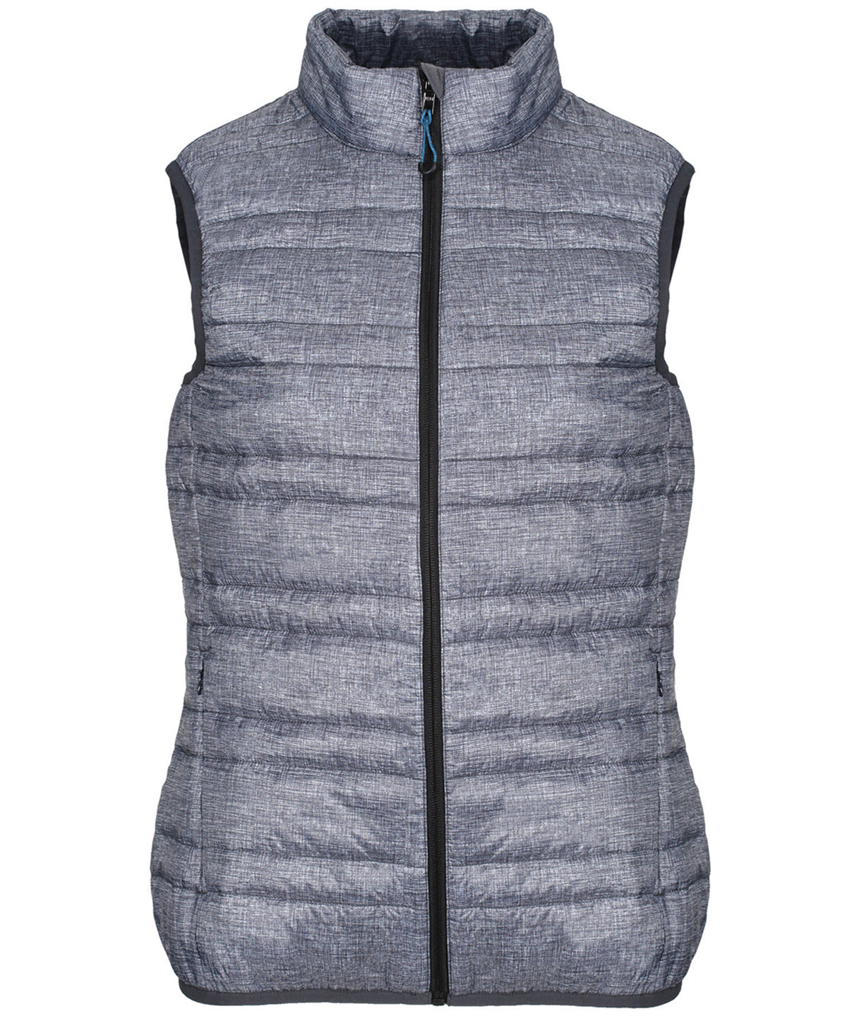 Grey Marl - Women's Firedown down-touch bodywarmer - GarmentEmbroidery