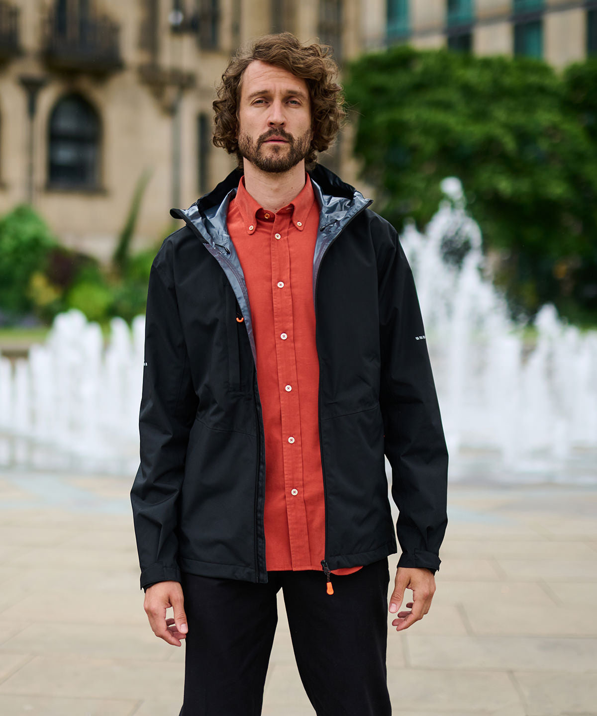 Black - X-Pro Triode II shell jacket - GarmentEmbroidery