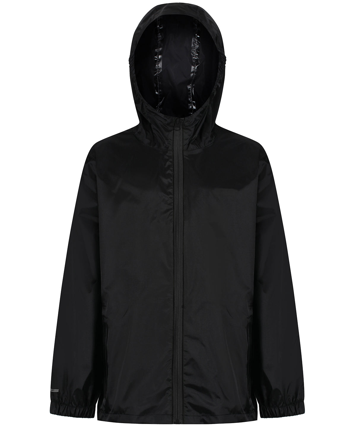 Black - Junior packaway jacket - GarmentEmbroidery