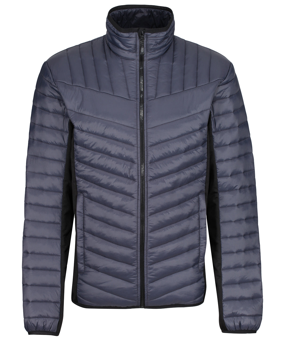 Seal Grey/Black - Tourer hybrid jacket - GarmentEmbroidery