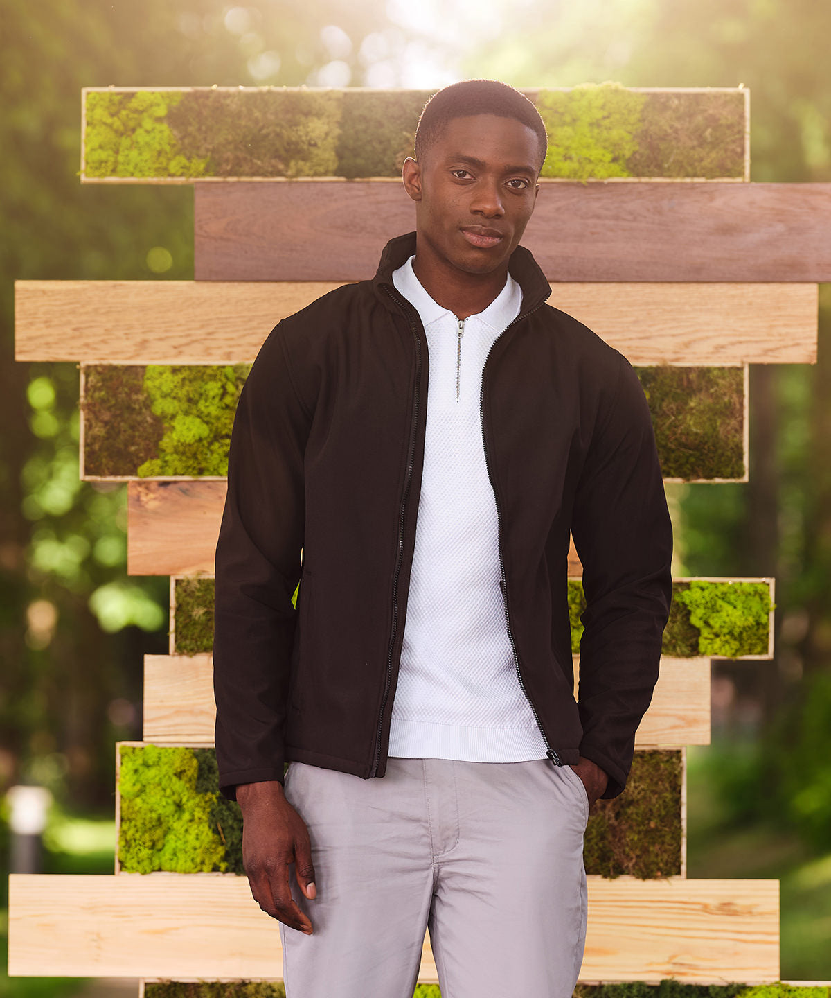 Navy (Navy) - Eco Ablaze Softshell Jacket - GarmentEmbroidery