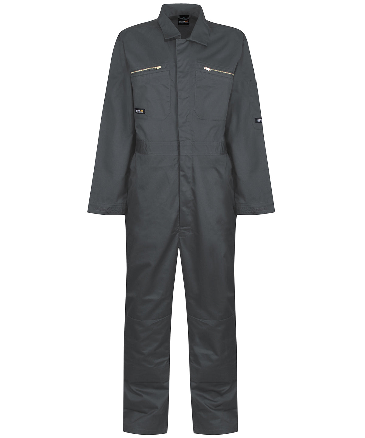 Sage Green - Pro zip fasten coverall - GarmentEmbroidery
