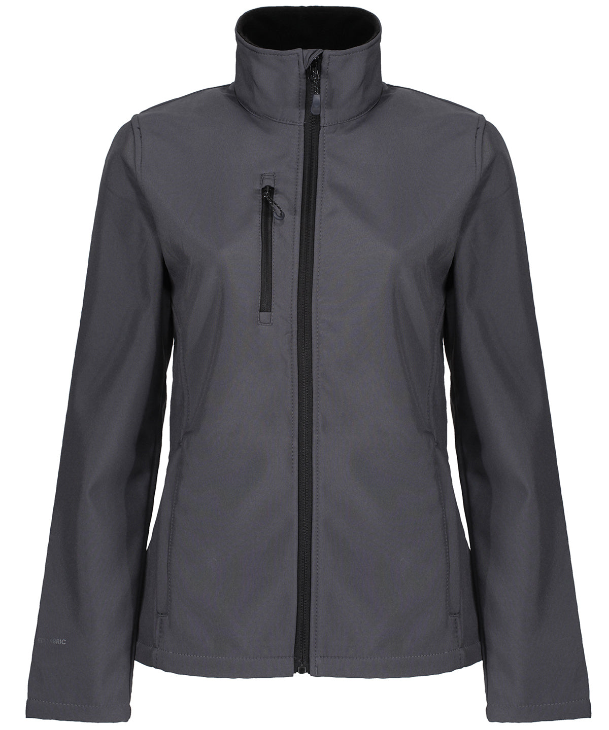 Seal Grey - Women's Honestly made recycled softshell jacket - GarmentEmbroidery