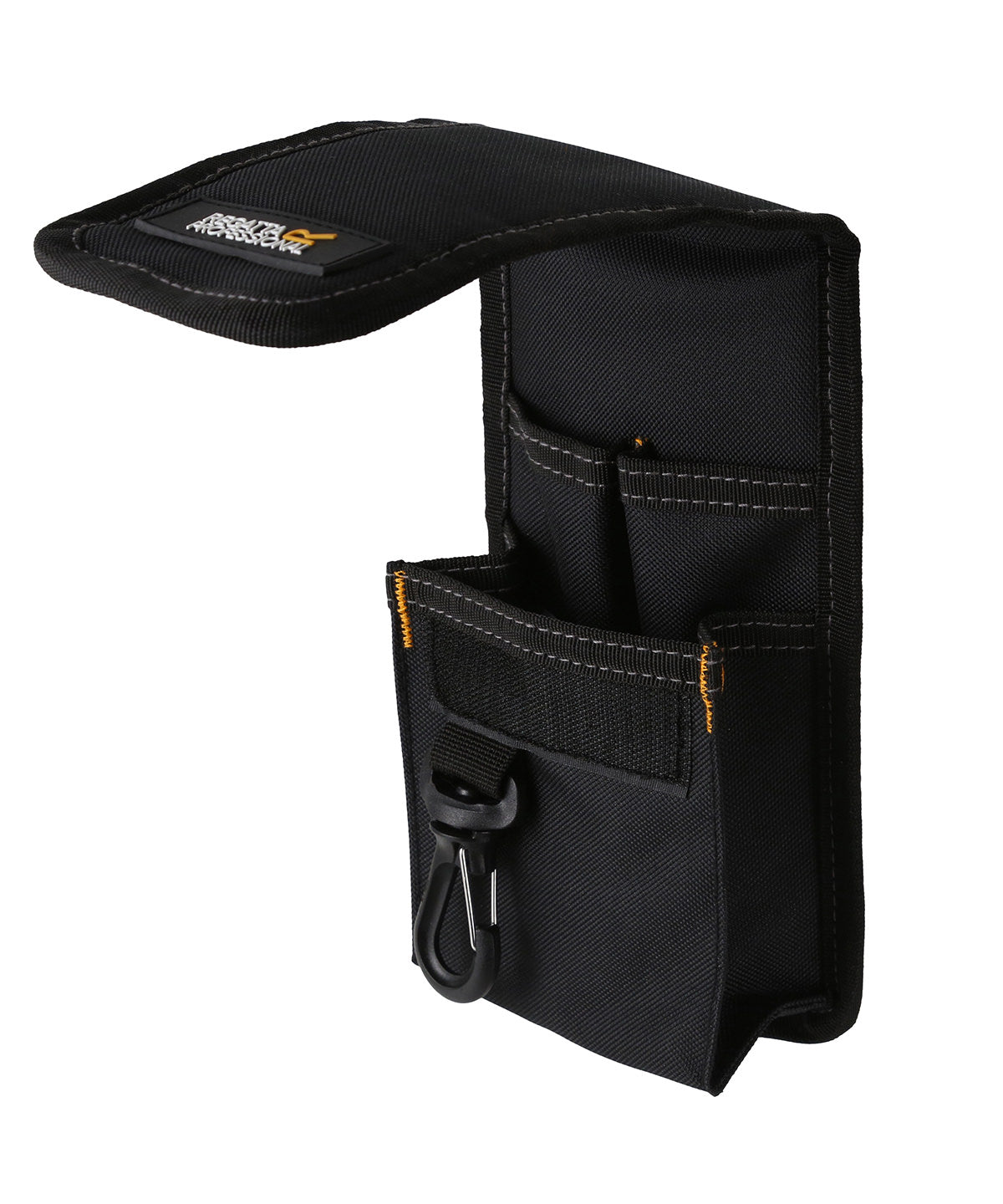 Black - Multi-pocket tool pouch - GarmentEmbroidery