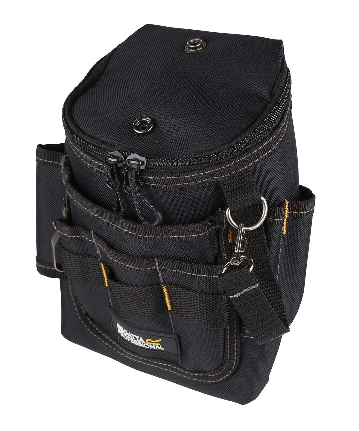 Black - Premium zipped tool pouch - GarmentEmbroidery