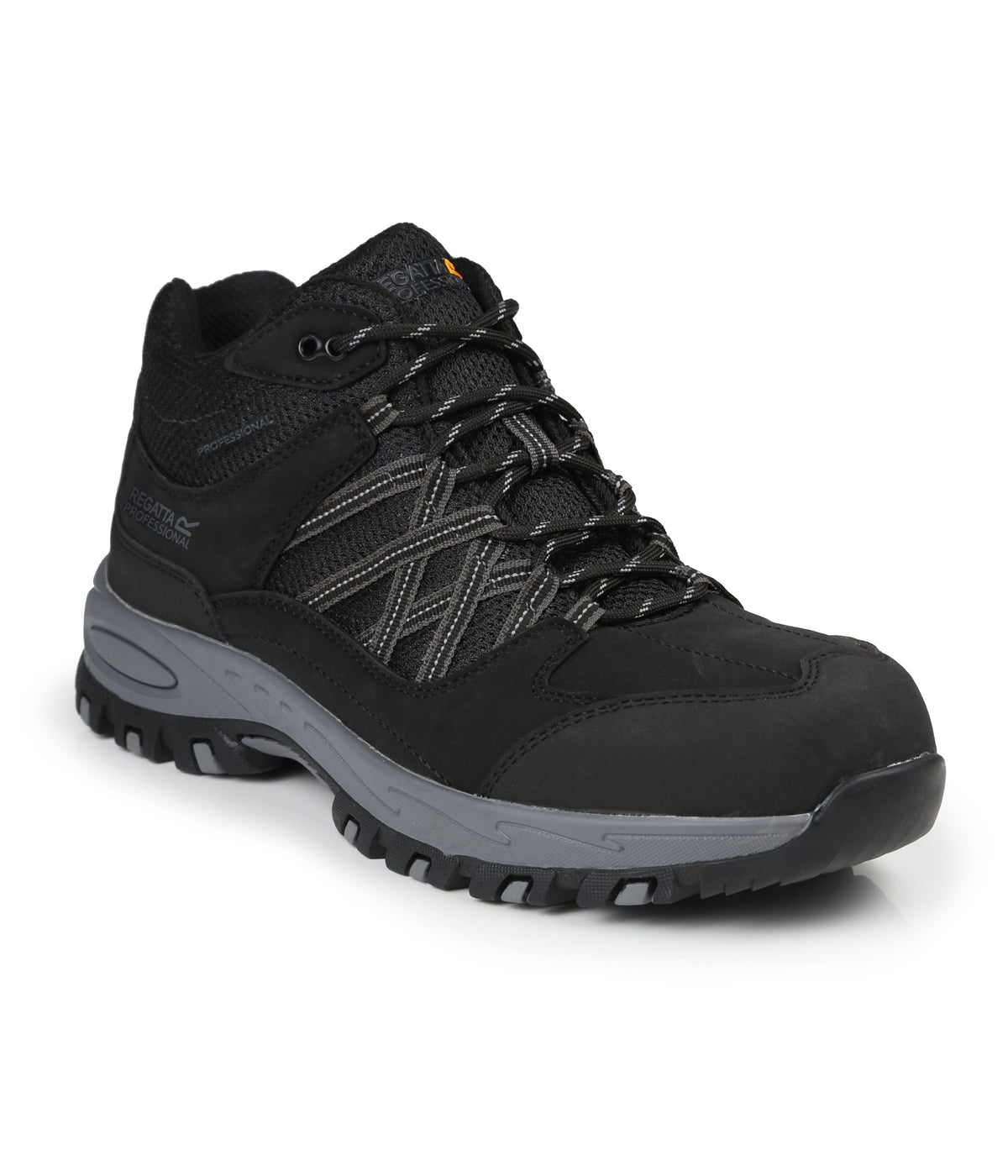 Black/Granite - Sandstone SB safety hiker boot - GarmentEmbroidery