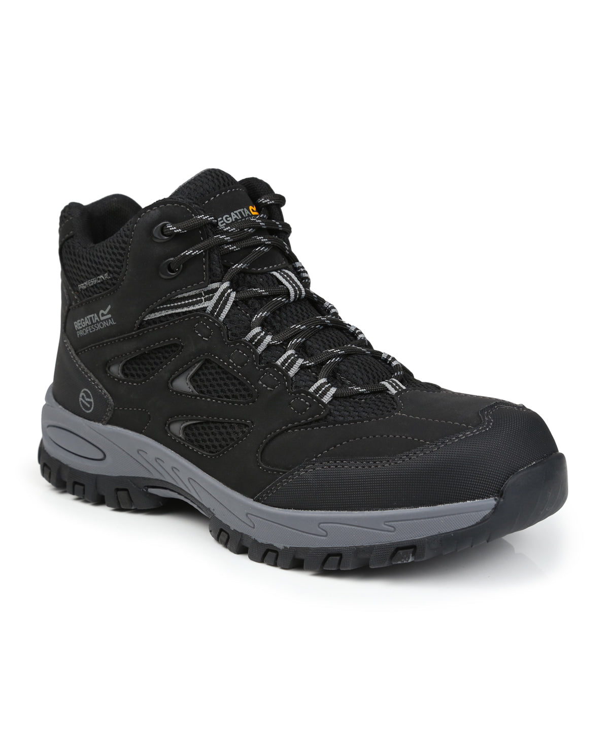Black/Granite - Mudstone SBP safety hiker boot - GarmentEmbroidery