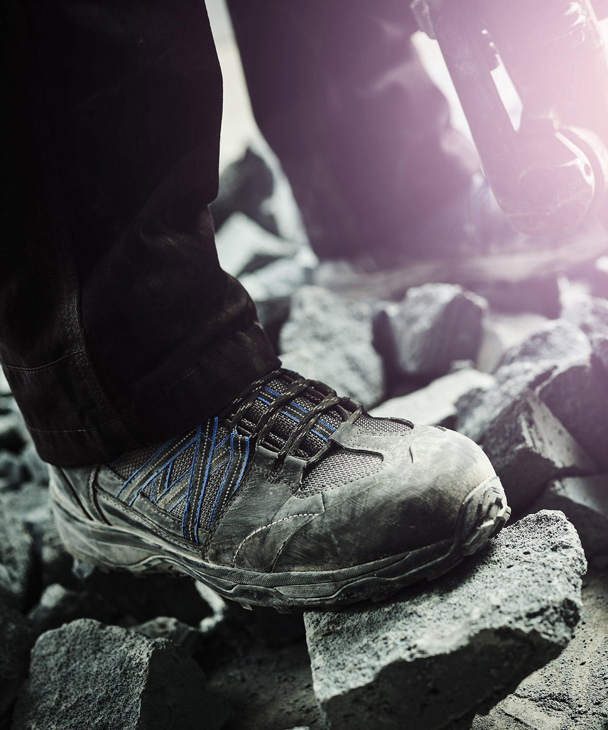 Black/Granite - Claystone S3 safety hiker boot - GarmentEmbroidery