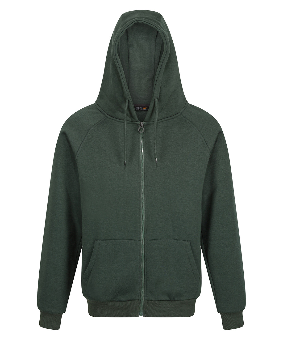 Dark Green - Pro full-zip hoodie - GarmentEmbroidery