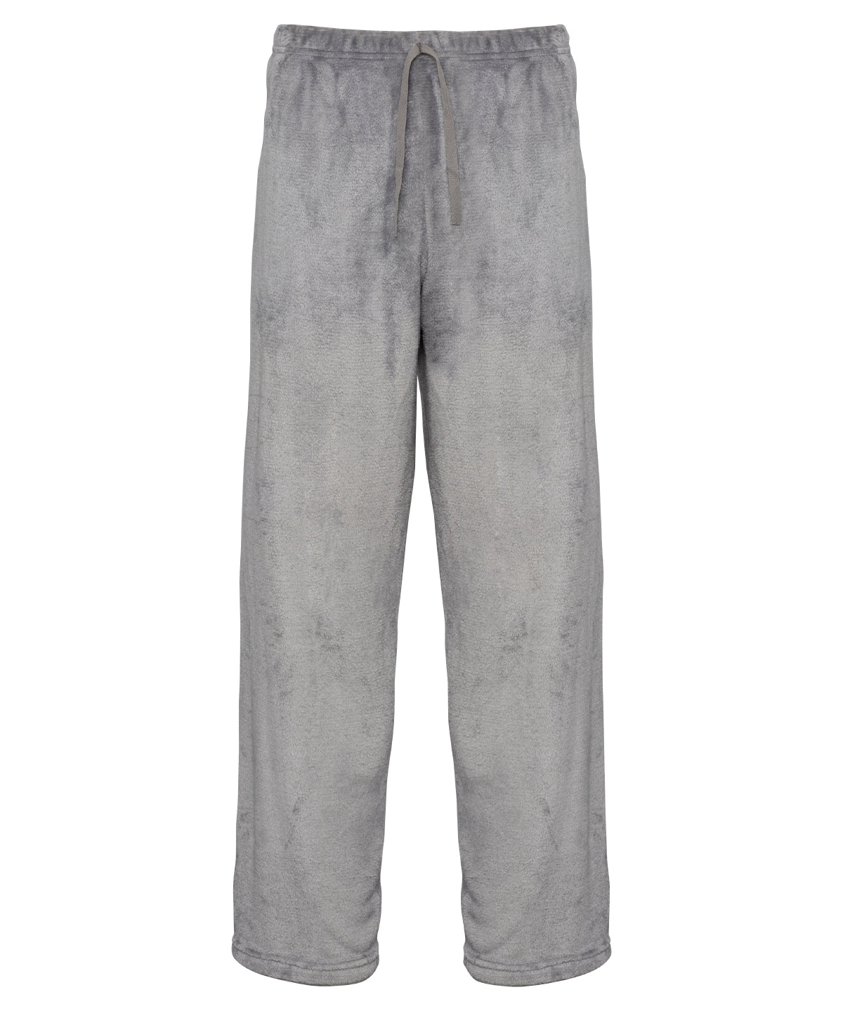 Grey - The Ribbon luxury Eskimo-style fleece pants - GarmentEmbroidery
