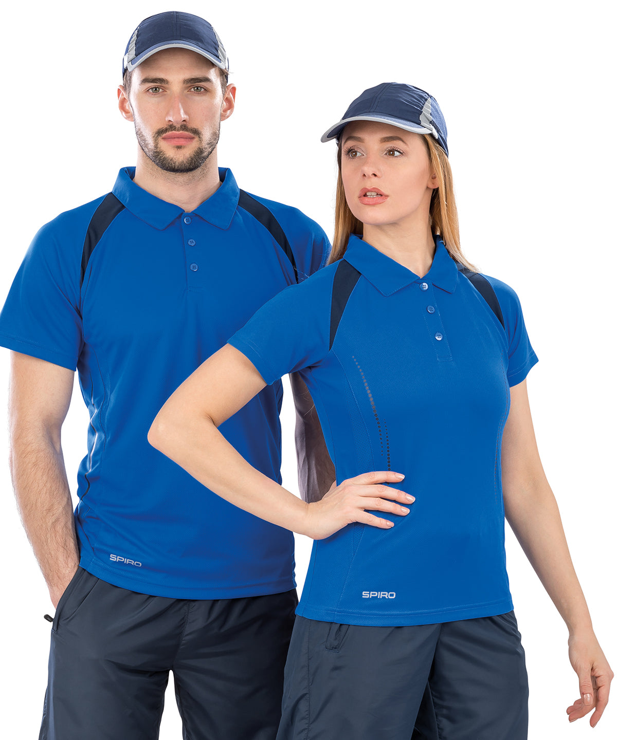Grey/Lime - Women's Spiro team spirit polo - GarmentEmbroidery