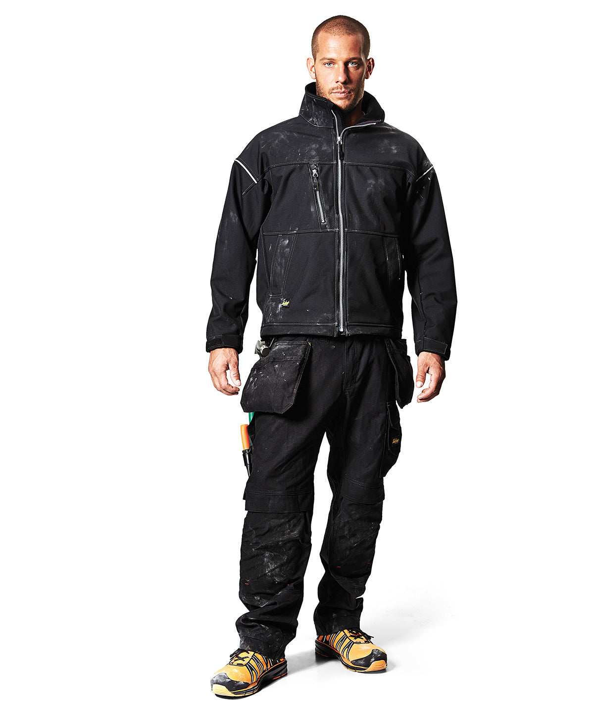 Steel Grey - Profiling soft shell jacket (1211) - GarmentEmbroidery