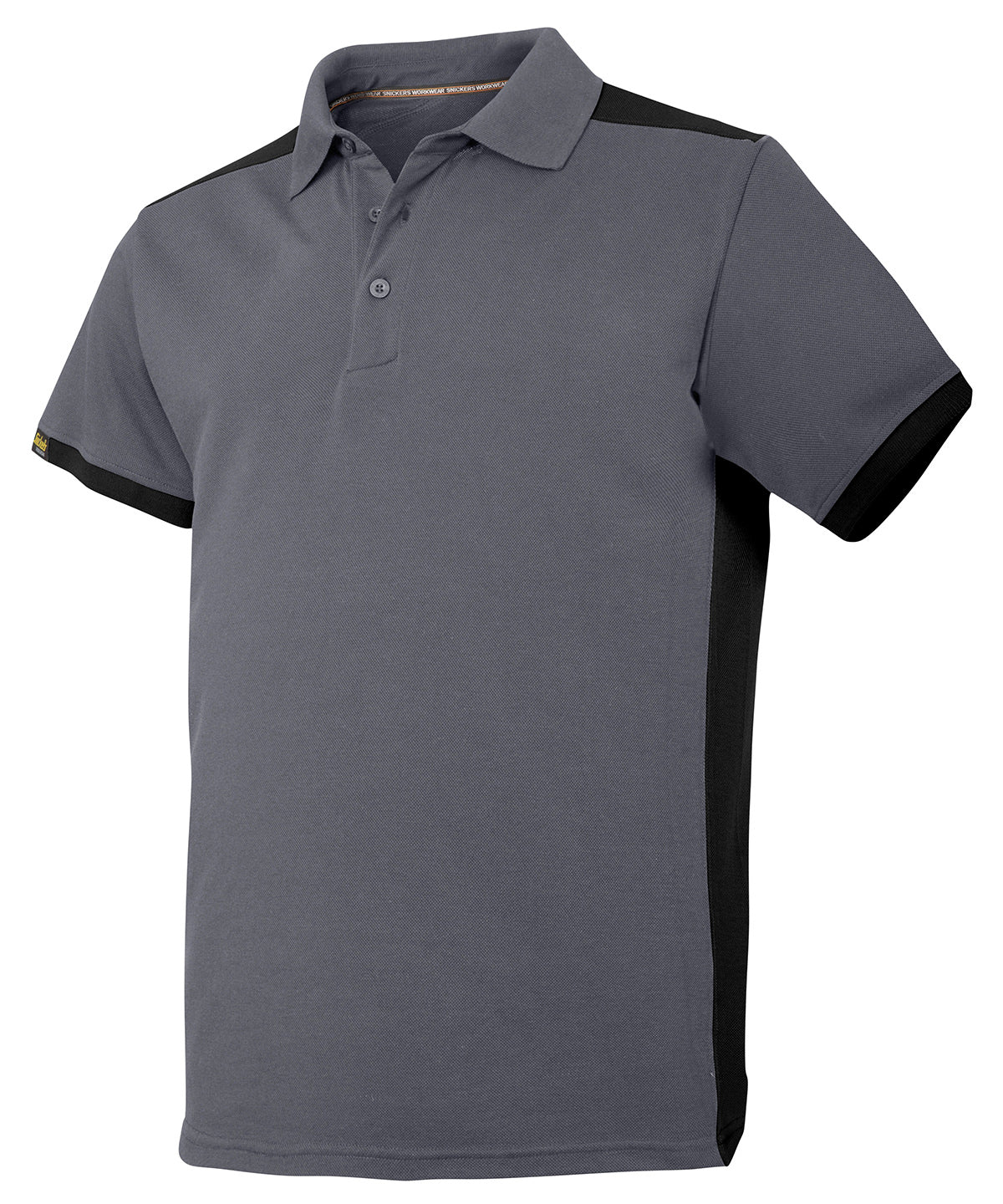 Steel Grey/Black - AllroundWork polo shirt (2715) - GarmentEmbroidery