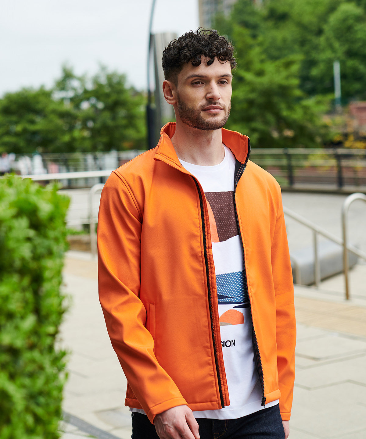 Hot Pink - Ablaze printable softshell - GarmentEmbroidery