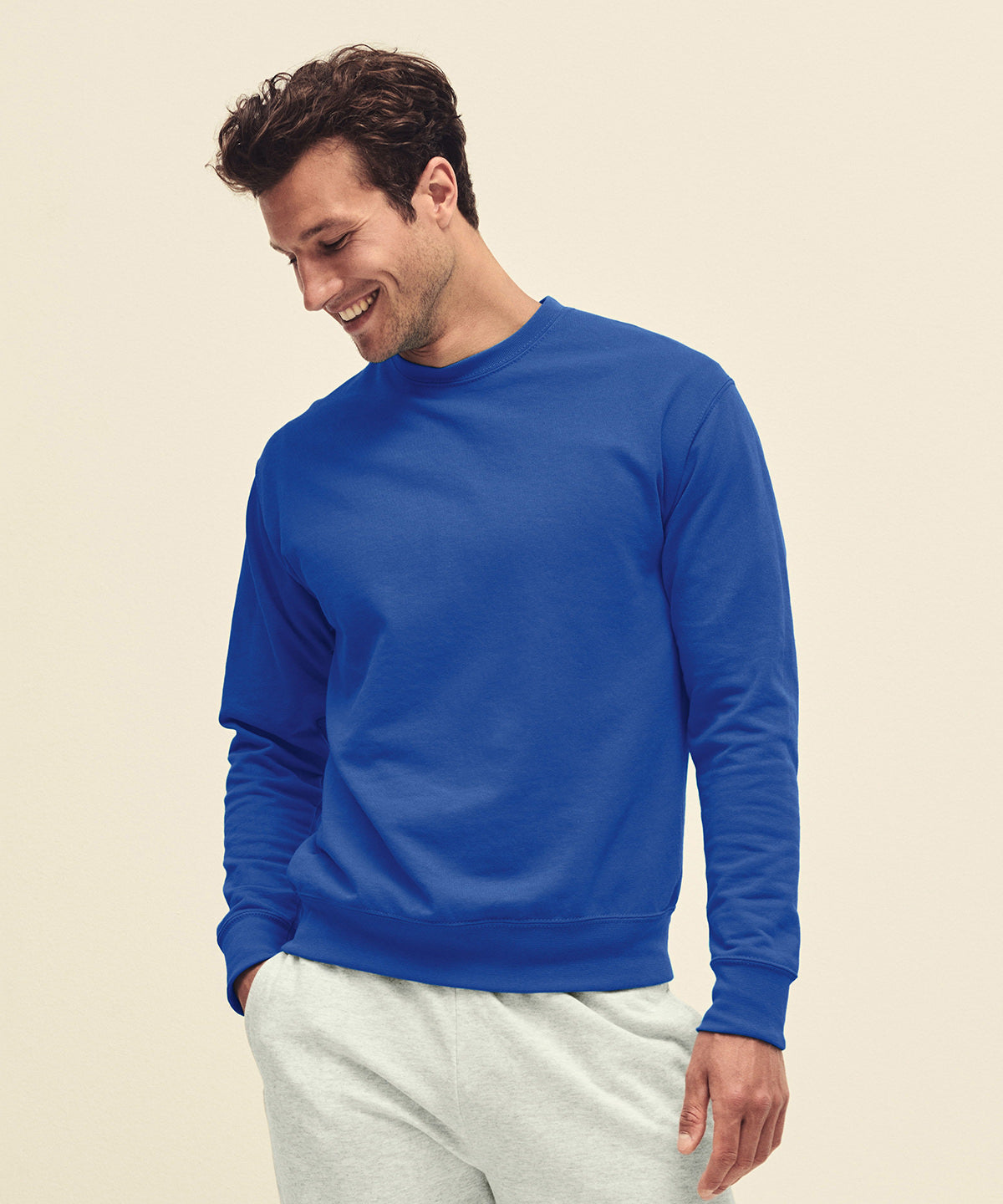 Orange - Lightweight set-in sweatshirt - GarmentEmbroidery