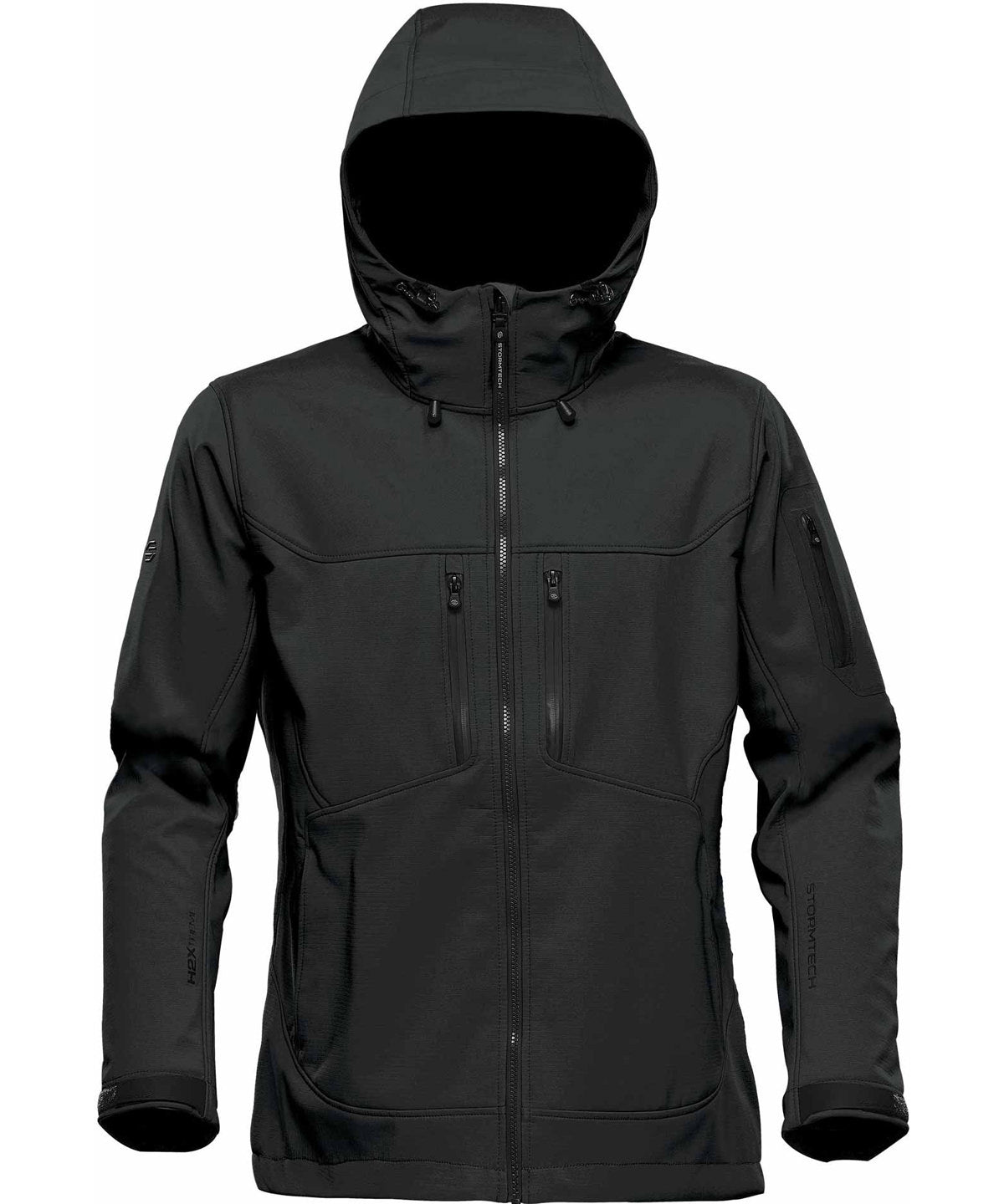 Black/Graphite - Women's Epsilon 2 Softshell - GarmentEmbroidery