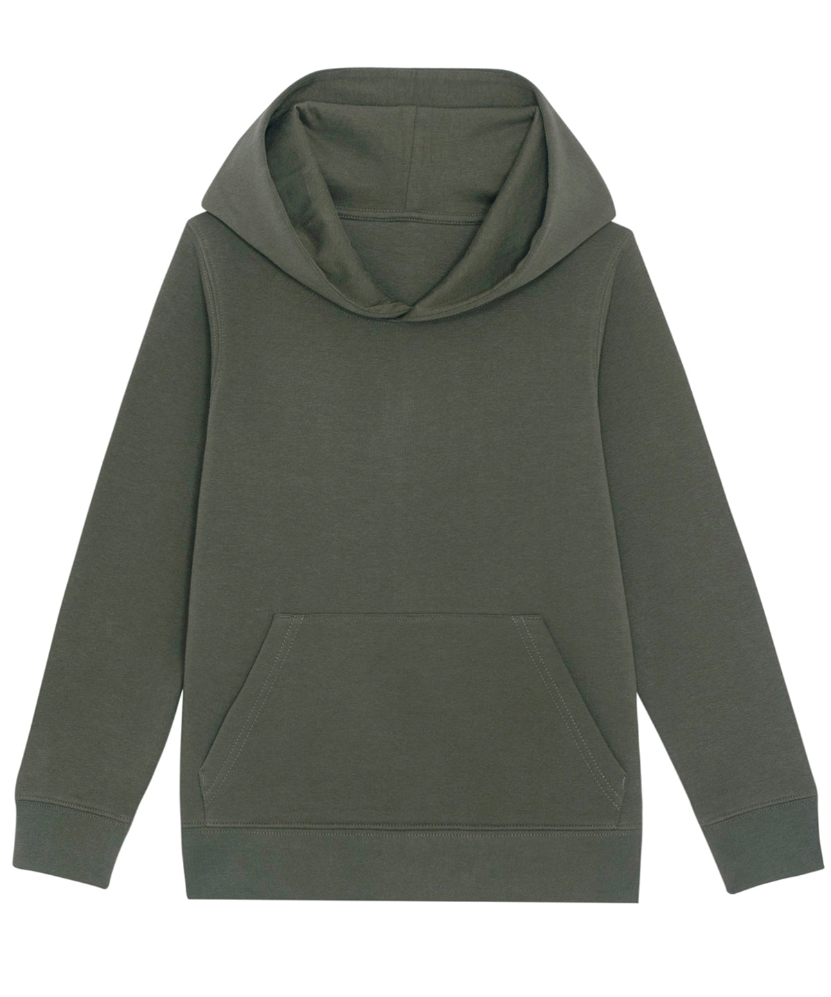 Khaki - Kids mini Cruiser iconic hoodie sweatshirt (STSK911) - GarmentEmbroidery