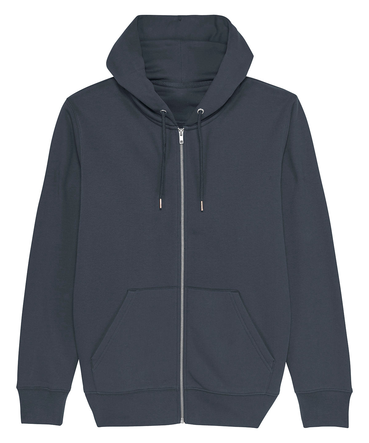 India Ink Grey - Cultivator, unisex iconic zip-thru hoodie sweatshirt (STSM566) - GarmentEmbroidery