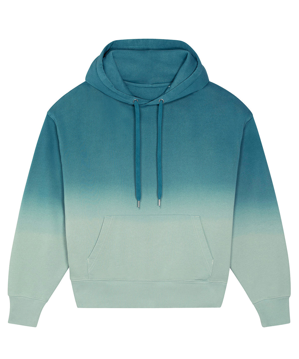 Dip Dye Hydro/Aloe - Slammer Dip Dye oversized brushed sweatshirt (STSU858) - GarmentEmbroidery