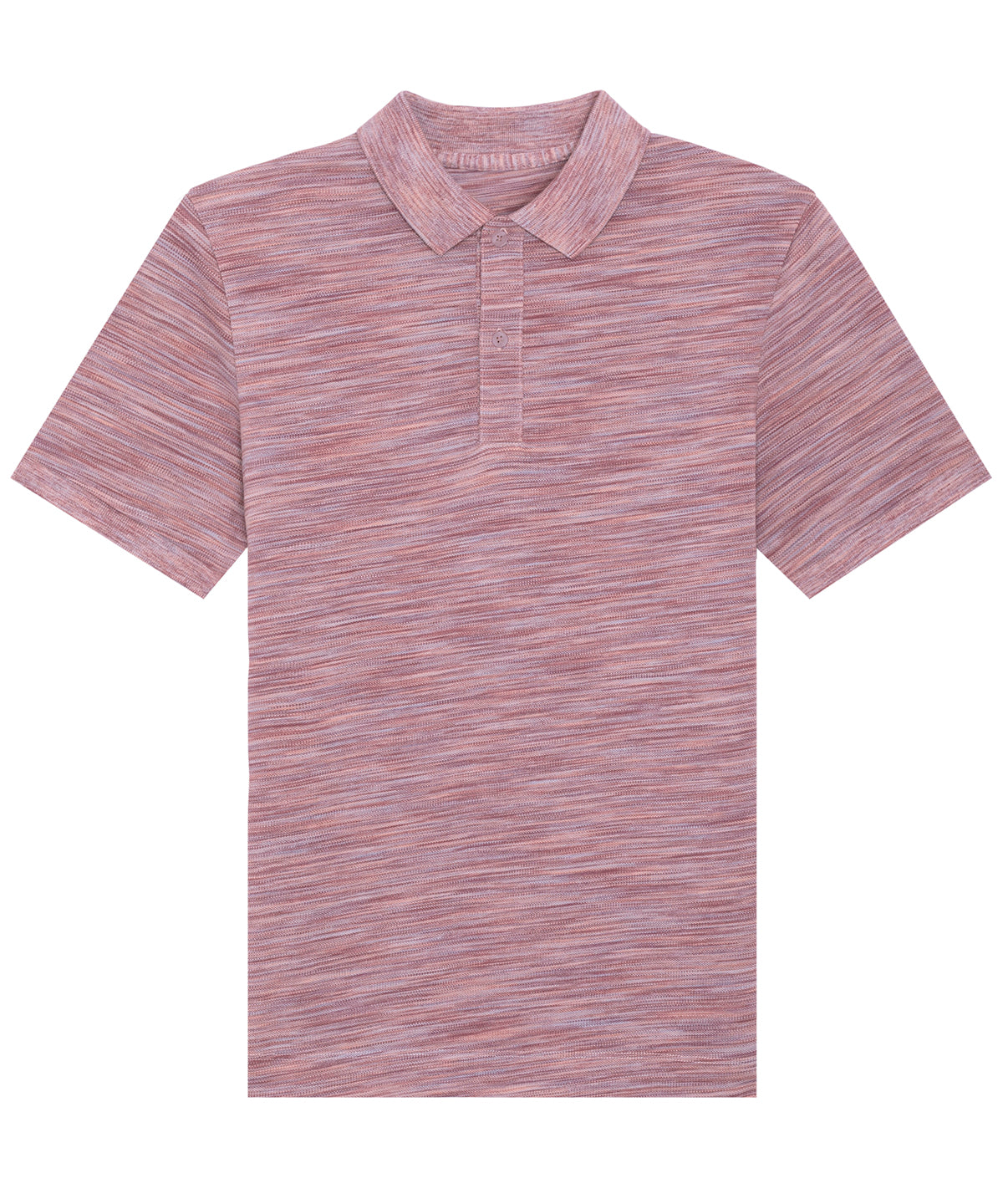 Hibiscus Rose Space Dyed - Prepster Space Dye unisex short sleeve polo (STPU334) - GarmentEmbroidery