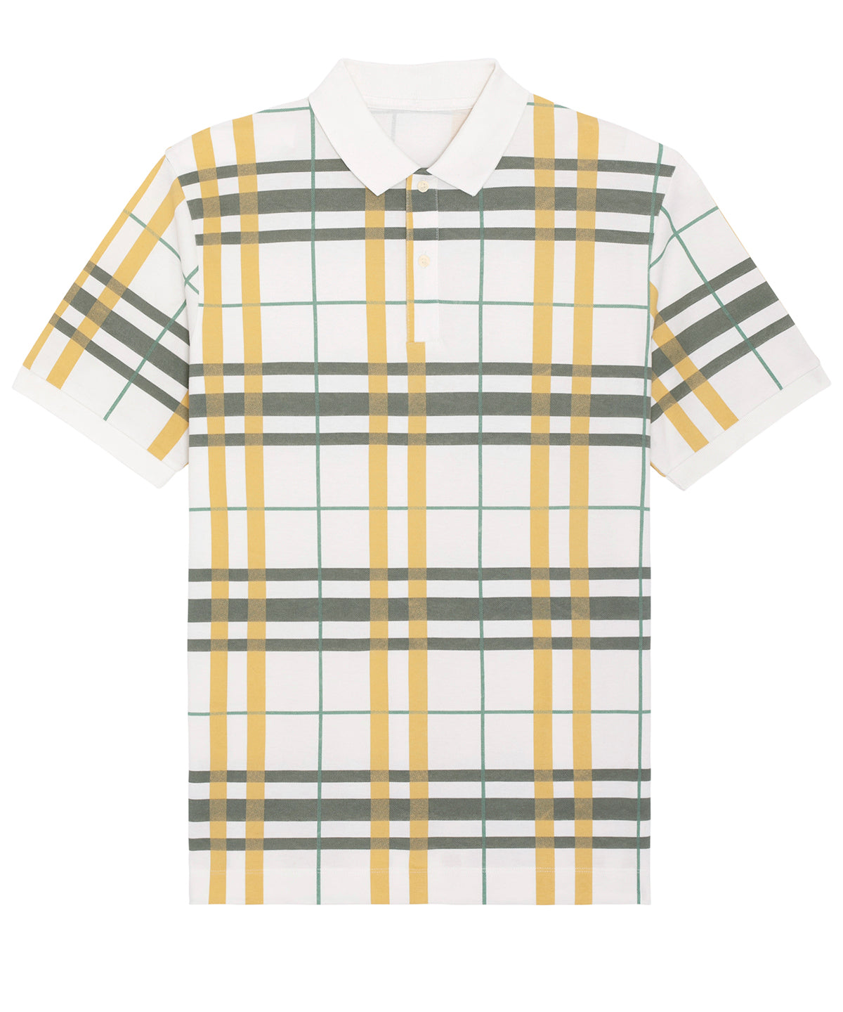 Check Jojoba - Prepster AOP unisex short sleeve polo (STPU336) - GarmentEmbroidery