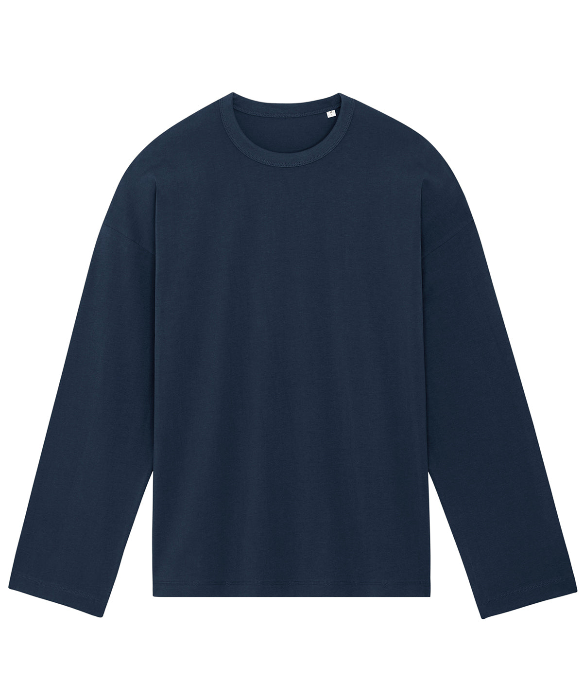French Navy - Triber oversized long sleeve t-shirt (STTU790) - GarmentEmbroidery