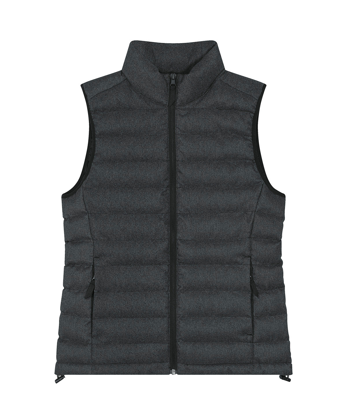 Dark Heather Grey - Stella Climber wool-like bodywarmer (STJW899) - GarmentEmbroidery