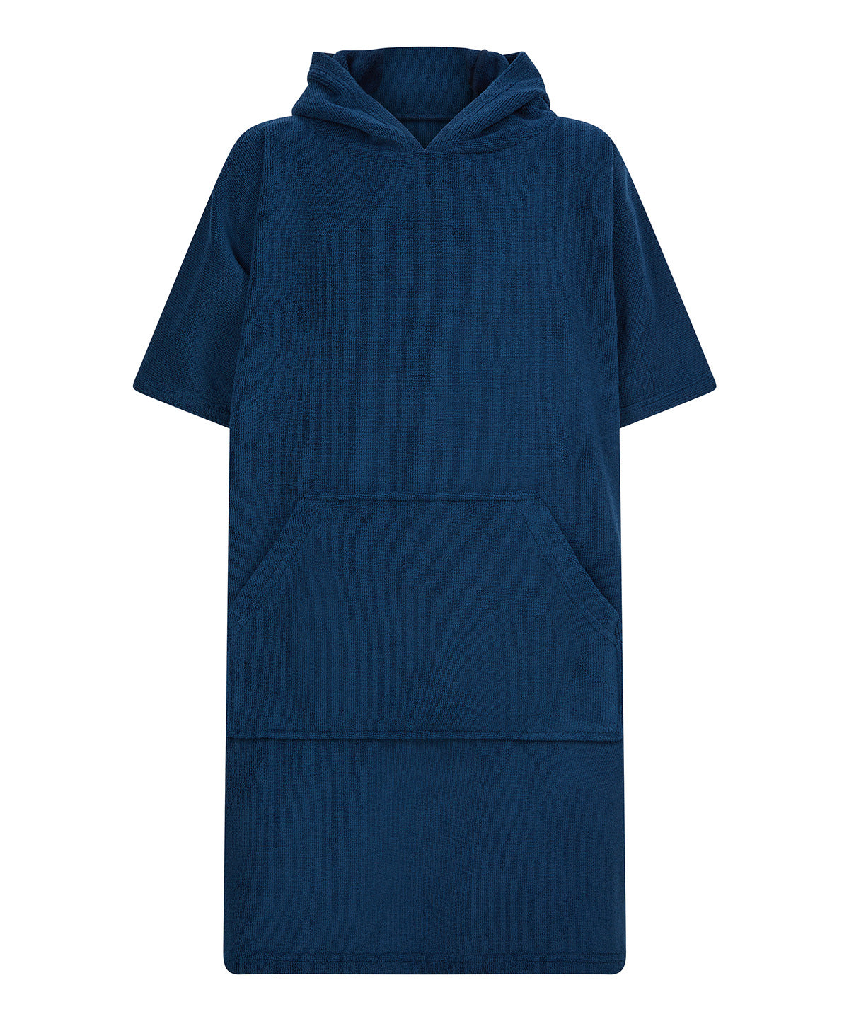 Navy - Kids poncho - GarmentEmbroidery