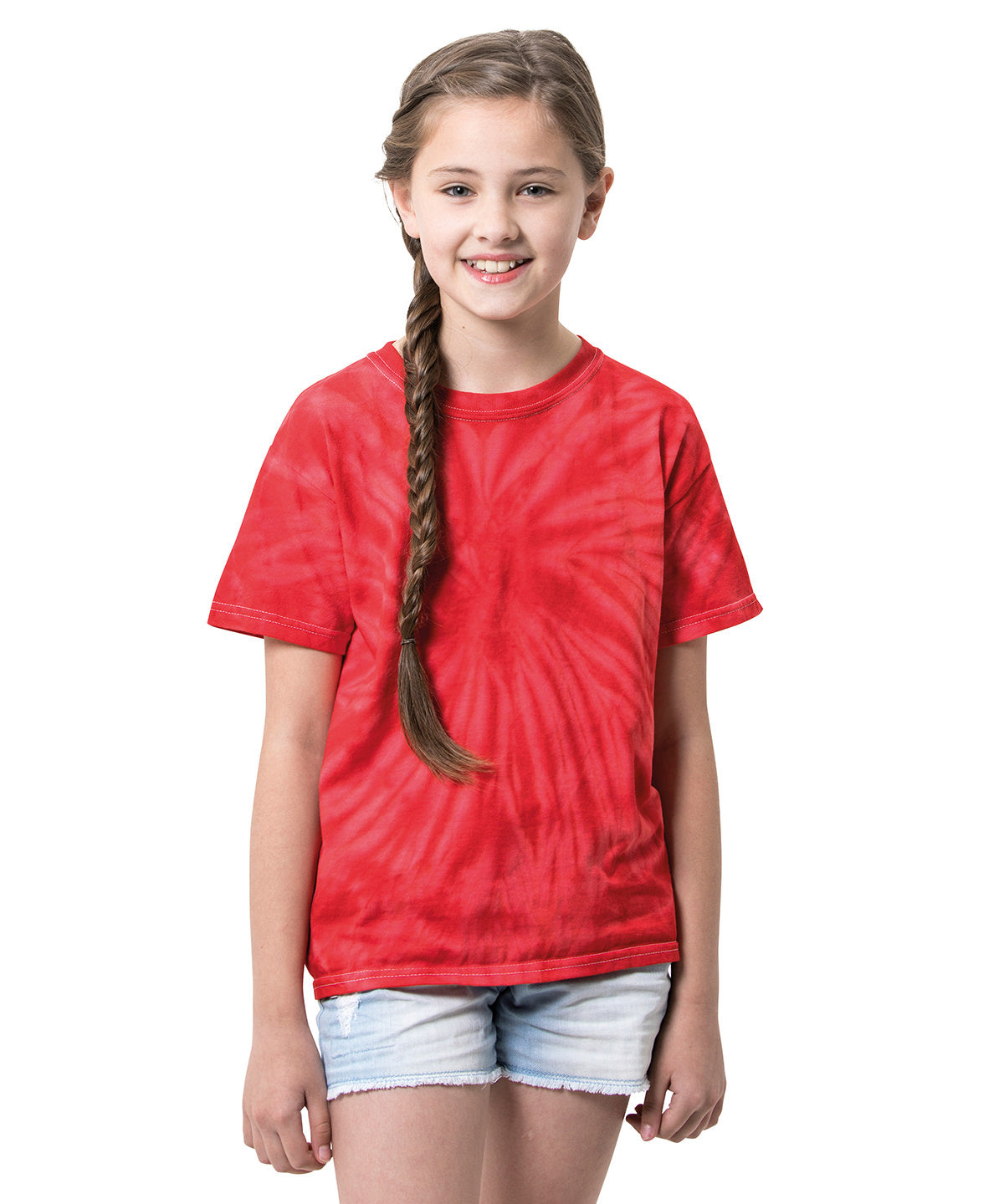 Spider Pink - Kids tonal spider T - GarmentEmbroidery