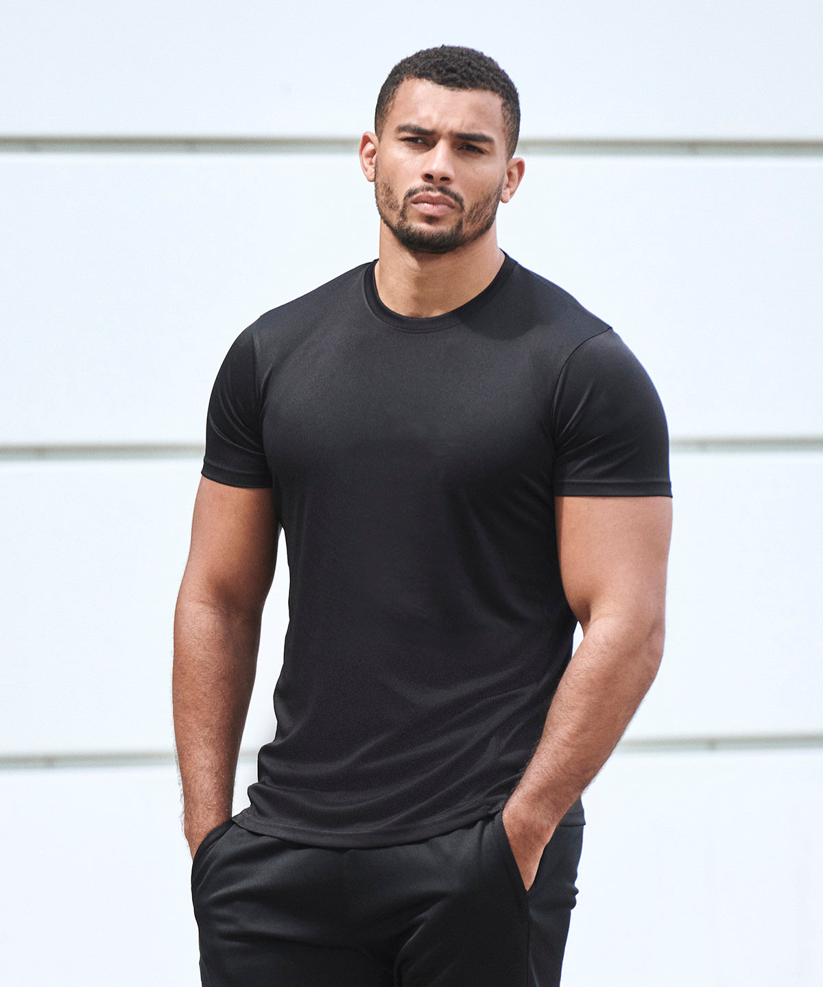 White/White - Slim fit t-shirt - GarmentEmbroidery
