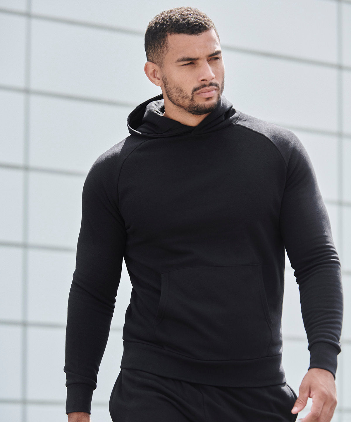 Black - Unisex athleisure hoodie - GarmentEmbroidery