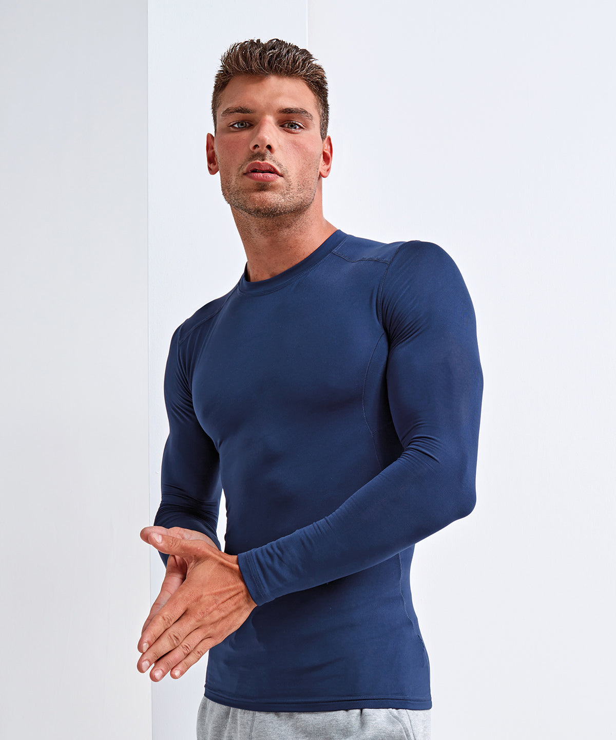 Navy - TriDri® Performance baselayer - GarmentEmbroidery