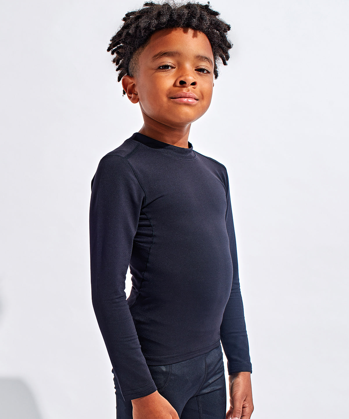 Navy - Kids TriDri® performance baselayer - GarmentEmbroidery