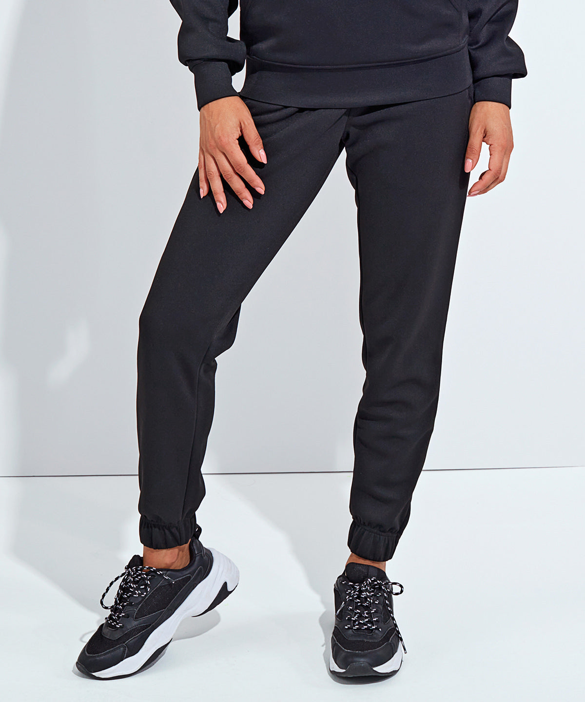 Black - Women's TriDri® Spun Dyed joggers - GarmentEmbroidery