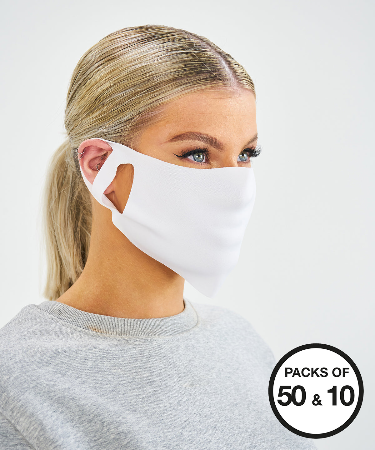 Peppermint - Face cover (Packs of 10 and 50) - GarmentEmbroidery