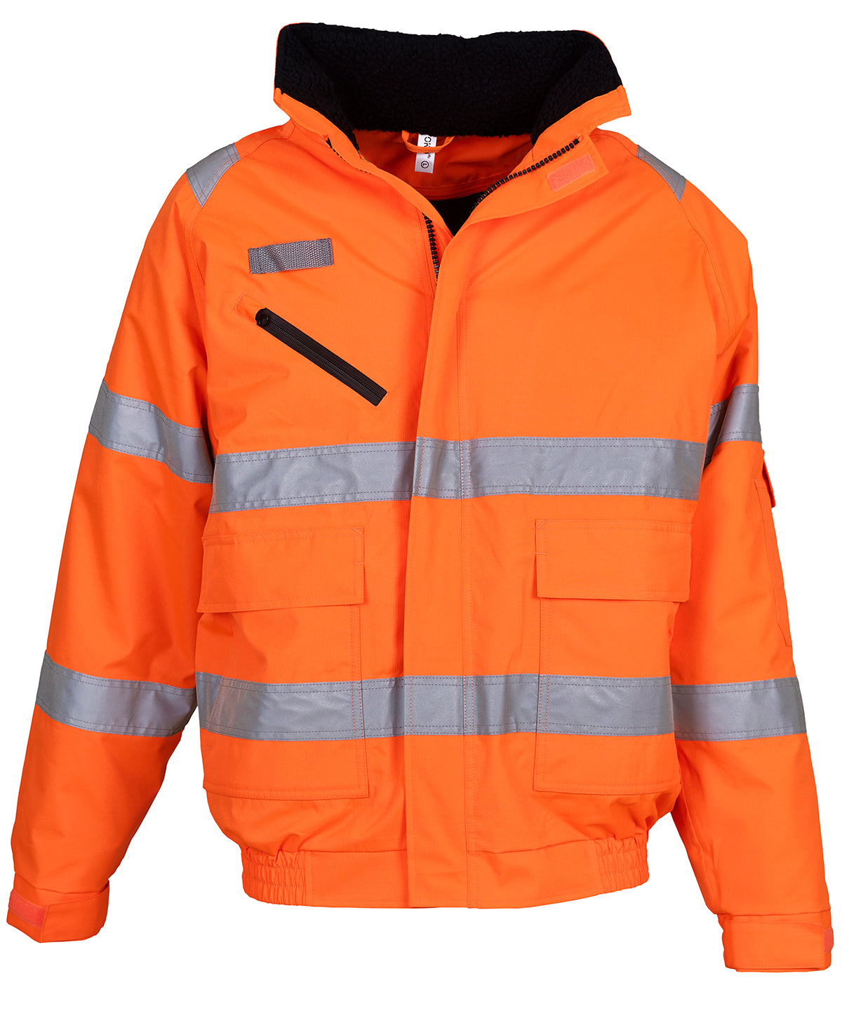 Orange - Hi-vis fontaine flight jacket (HVP209) - GarmentEmbroidery
